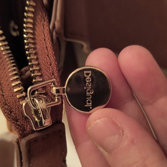 Desigual Brown and Cream Women's Bag - Picture 7 of 8